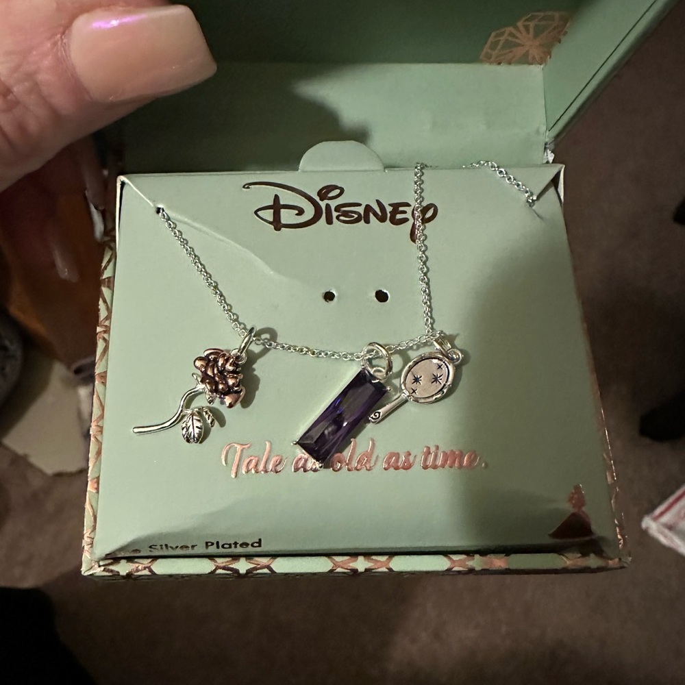 Beauty and the Beast necklace from Disney